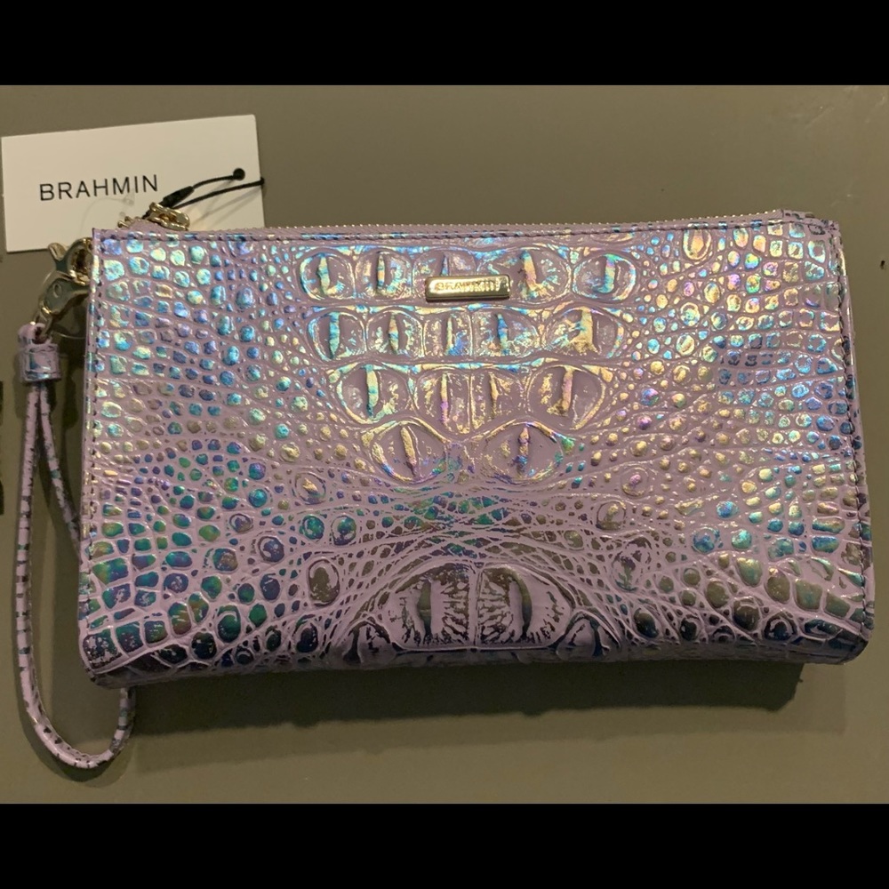 NWT Brahmin Violet Wonderland Melbourne Daisy
